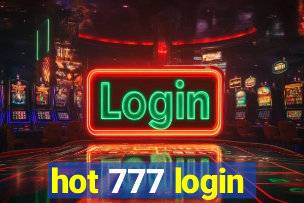 hot 777 login